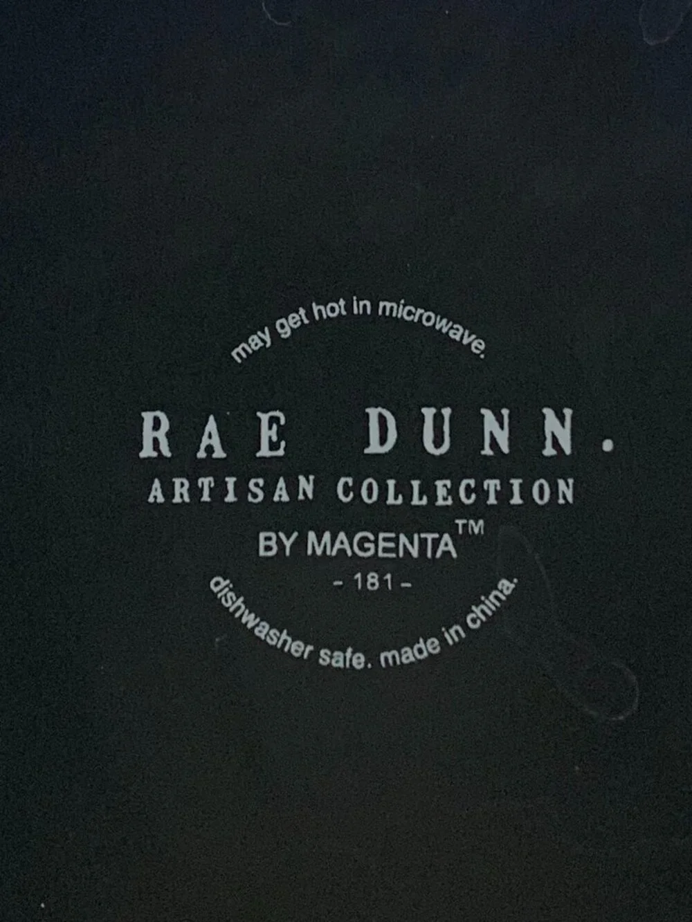 Rae Dunn Collection by Magenta Kitchen Utensil Holder/Crock TOOLS (black)